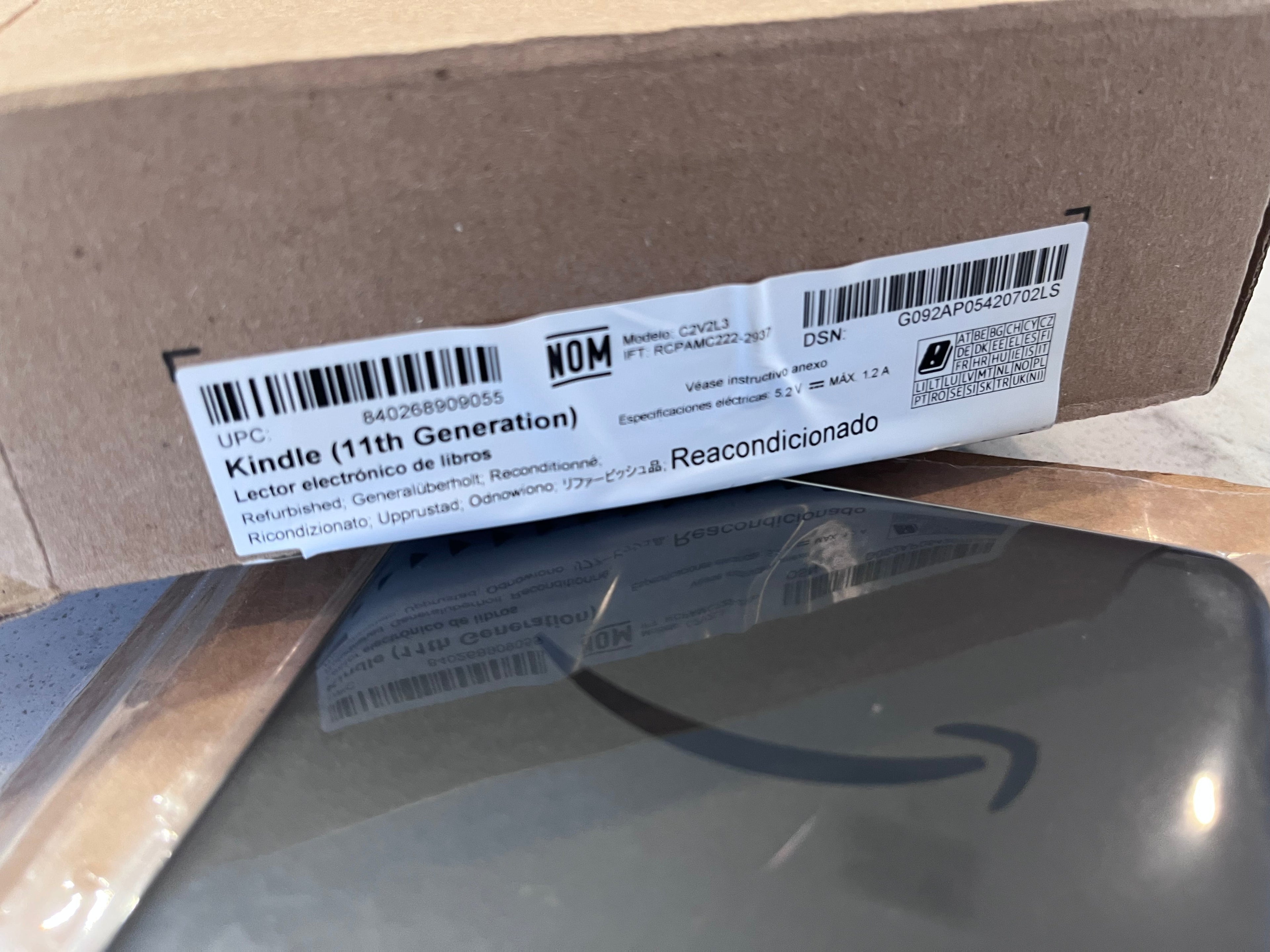 Open Box Kindle 11th Generation Reader Model-C2V2L3