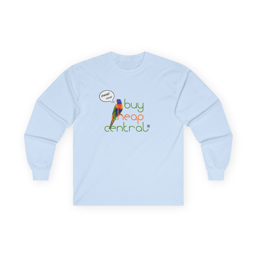 Unisex Long Sleeve Tee - Shop Black, Buy Cheap, Trendy Gift for Shoppers, Sustainable Fashion, Everyday Wear, Casual Style