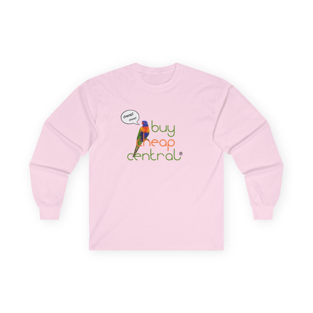 Unisex Long Sleeve Tee - Shop Black, Buy Cheap, Trendy Gift for Shoppers, Sustainable Fashion, Everyday Wear, Casual Style