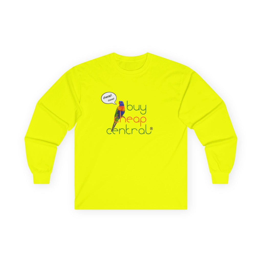 Unisex Long Sleeve Tee - Shop Black, Buy Cheap, Trendy Gift for Shoppers, Sustainable Fashion, Everyday Wear, Casual Style