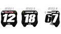 Stock Surron Number Plate Decal