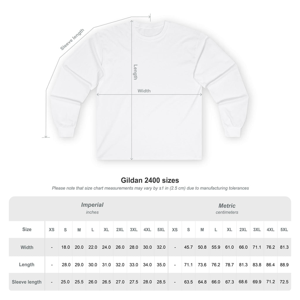 Unisex Long Sleeve Tee - Shop Black, Buy Cheap, Trendy Gift for Shoppers, Sustainable Fashion, Everyday Wear, Casual Style