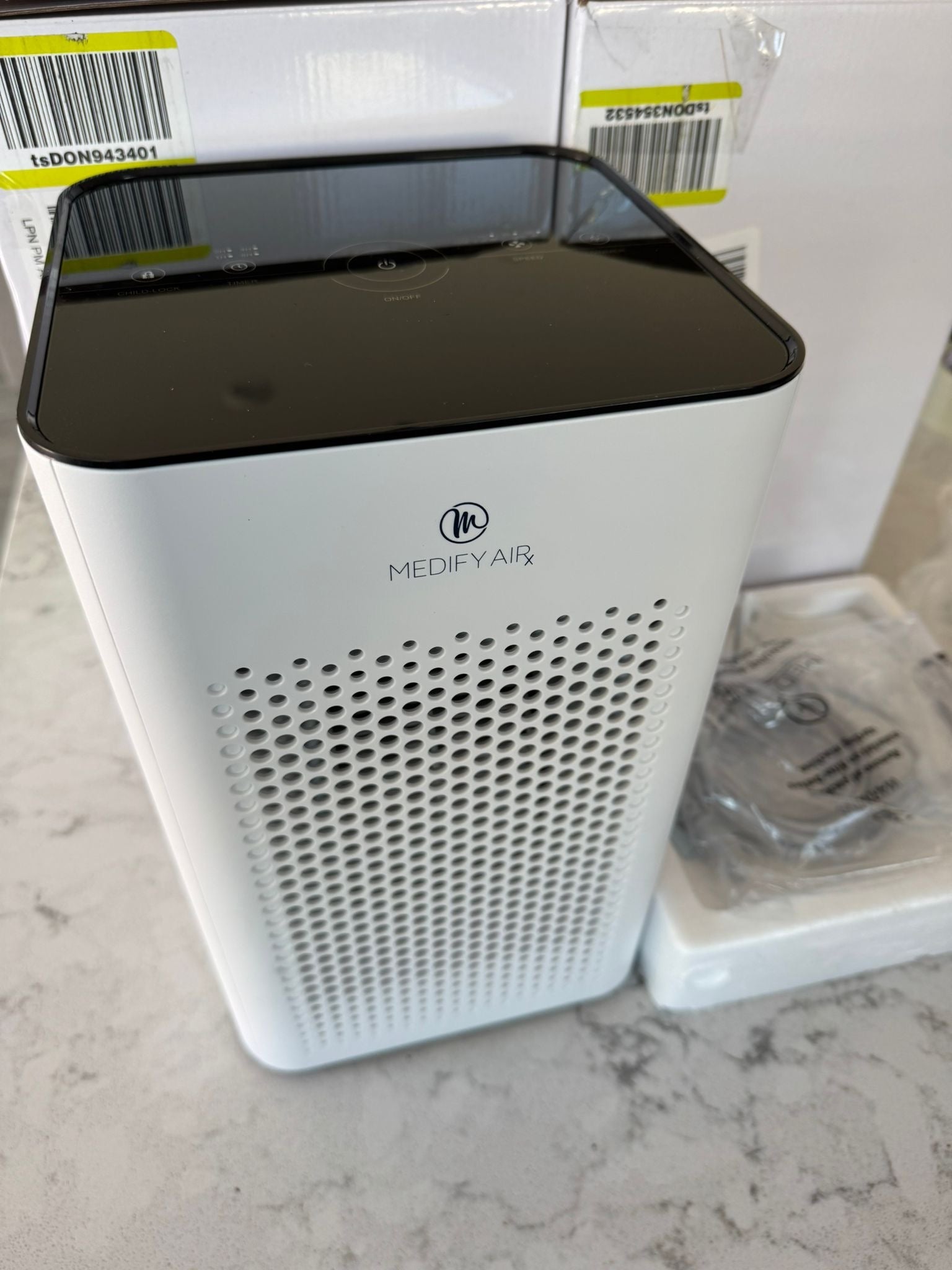 Open Box Medify MA-25 Air Purifier with True HEPA H13 Filter | 825 ft Coverage in 1hr for Allergens, Smoke, Wildfires, Odors, Pollen, Pet Dander | Qui