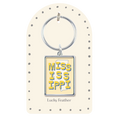 Mississippi State Love Keychain