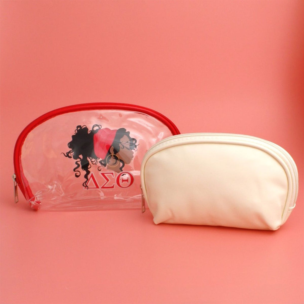 Delta Sigma Theta Cosmetic Bag Set