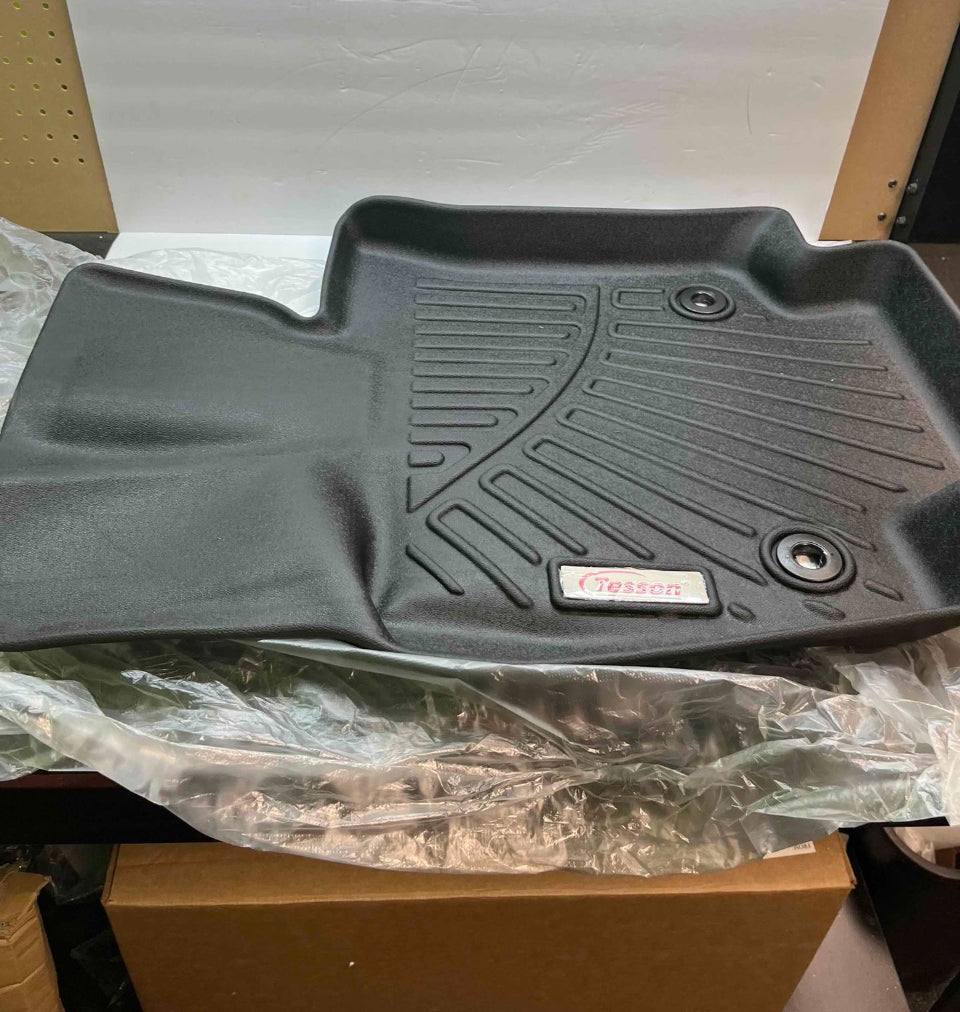 TESSON Black Floor Mats 2 Row Liners Set & Cargo Liners Custom Fit for 2023 2024 Lexus RX350/RX350h/RX500h(RX All Models),All Weather Waterproof TPE R