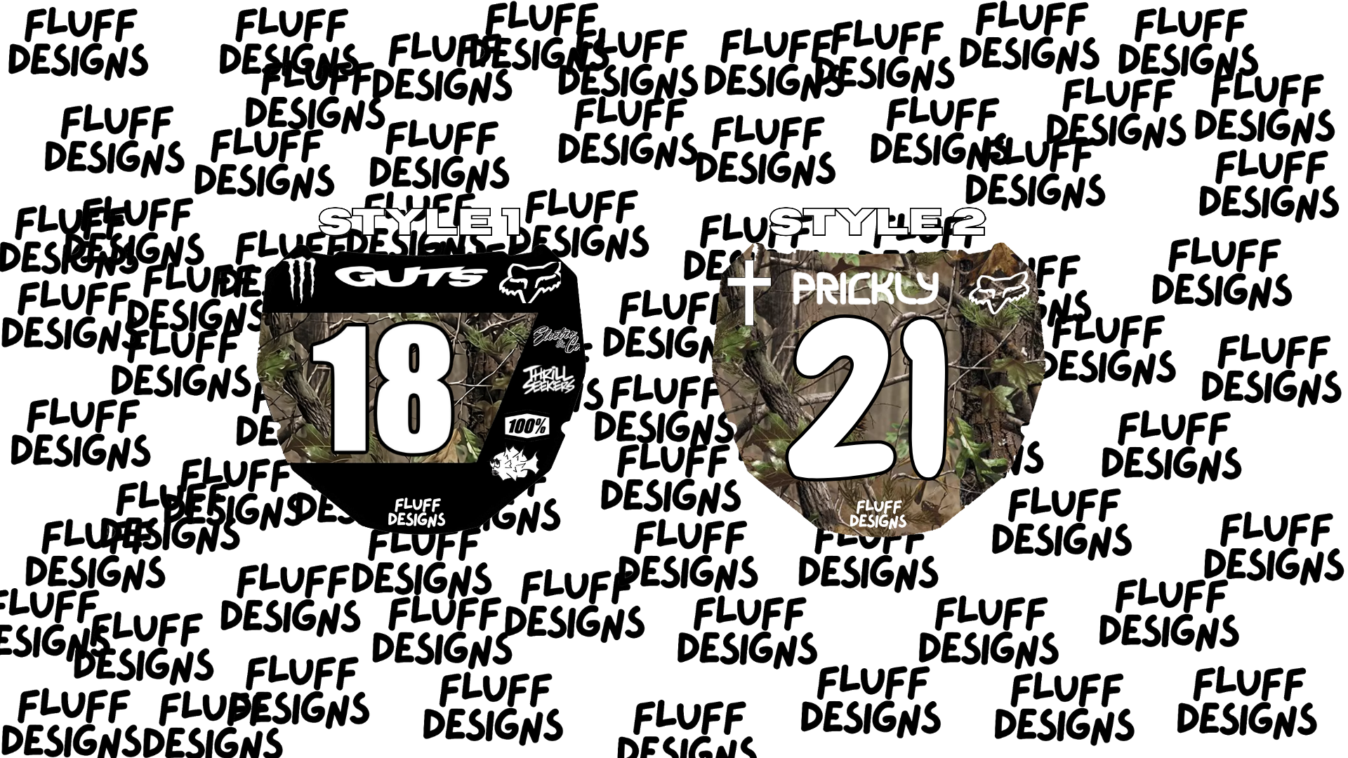 Camo Series ODI Plate Graphic