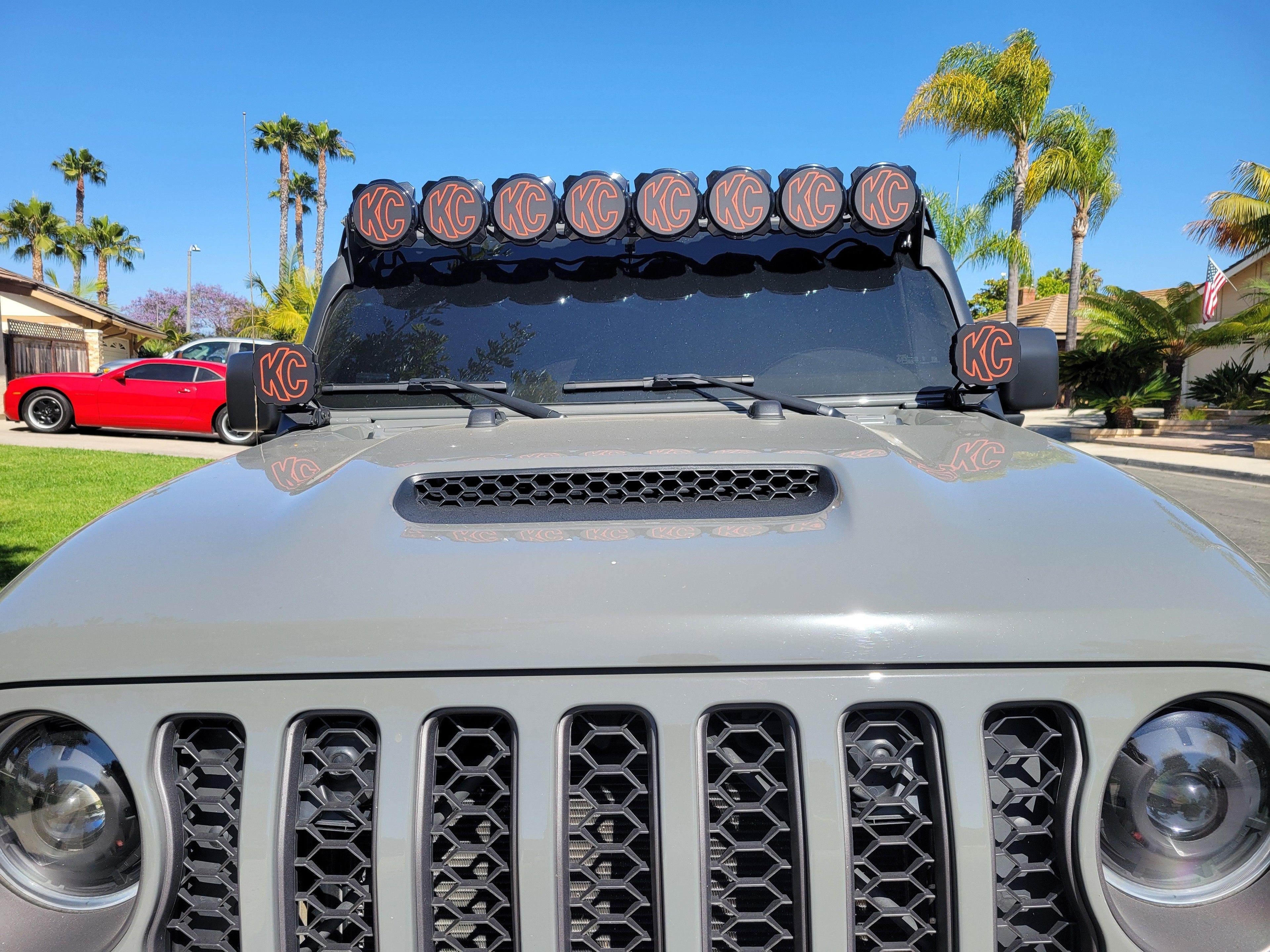 KC HiLITES Flex Era 4 Light Cover Overlays - Universal