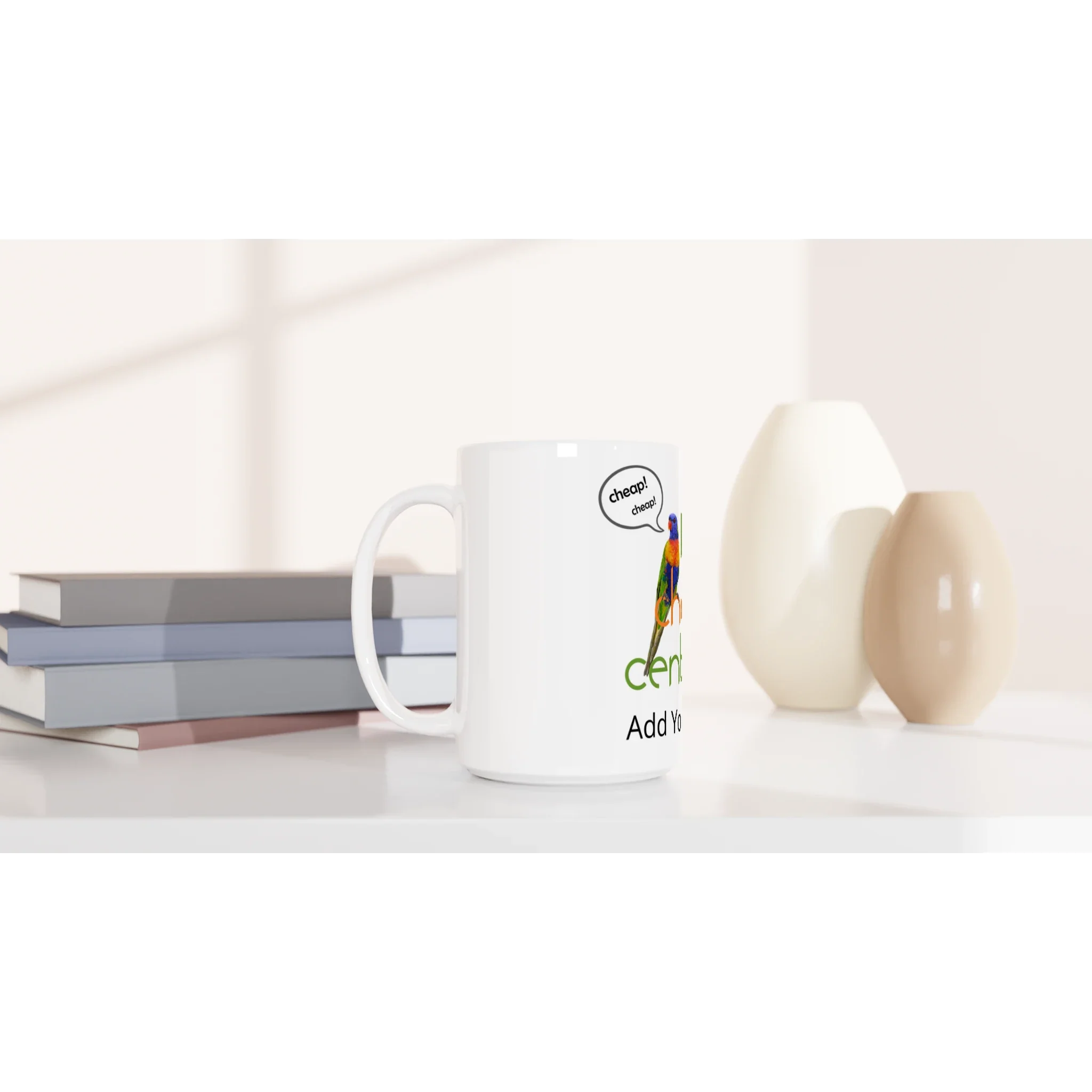 White 15oz Ceramic Mug