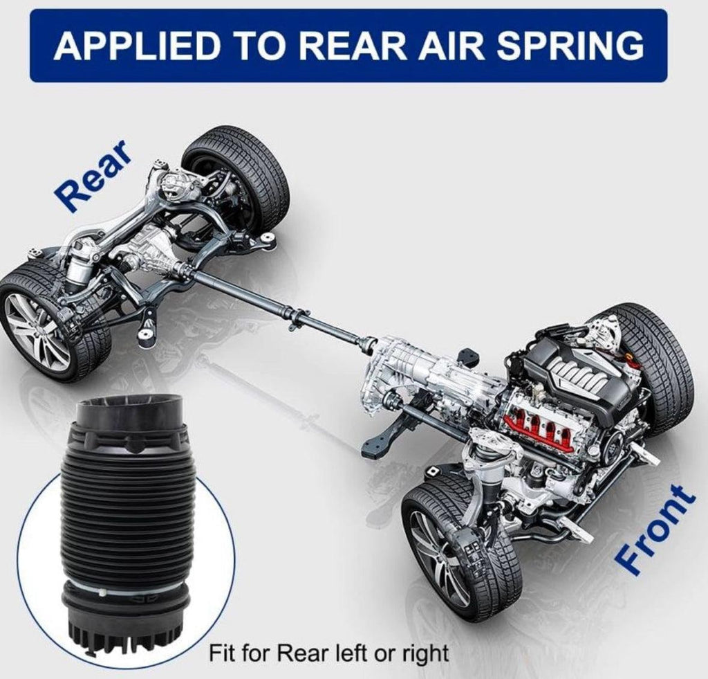 Airsusfat Rear Air Suspension Spring for Dodge Ram 1500 2013-2018 Air Bellows 68248948AA 04877136AA 04877136AB