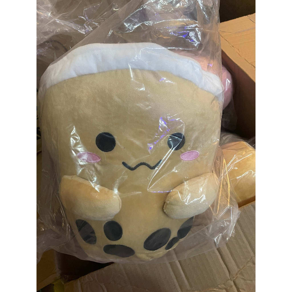 ABC Boba Tea Plush Orignial Cute Stuffed Animal Toy for Wallet, Backpack or Purse 5"