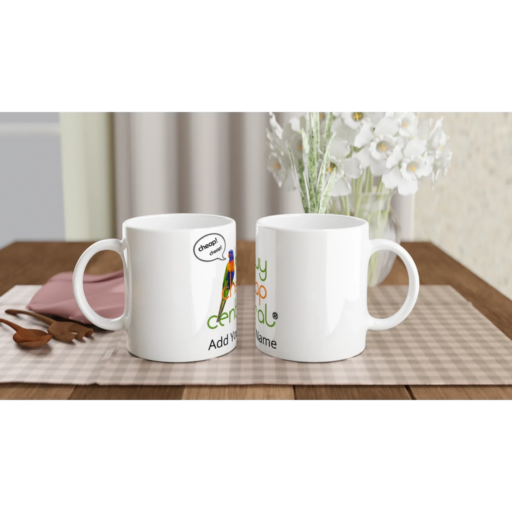 White 11oz Ceramic Mug