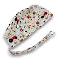Harvest Farm Skull tie-back style surgical scrub cap for men by Paradise Caps.