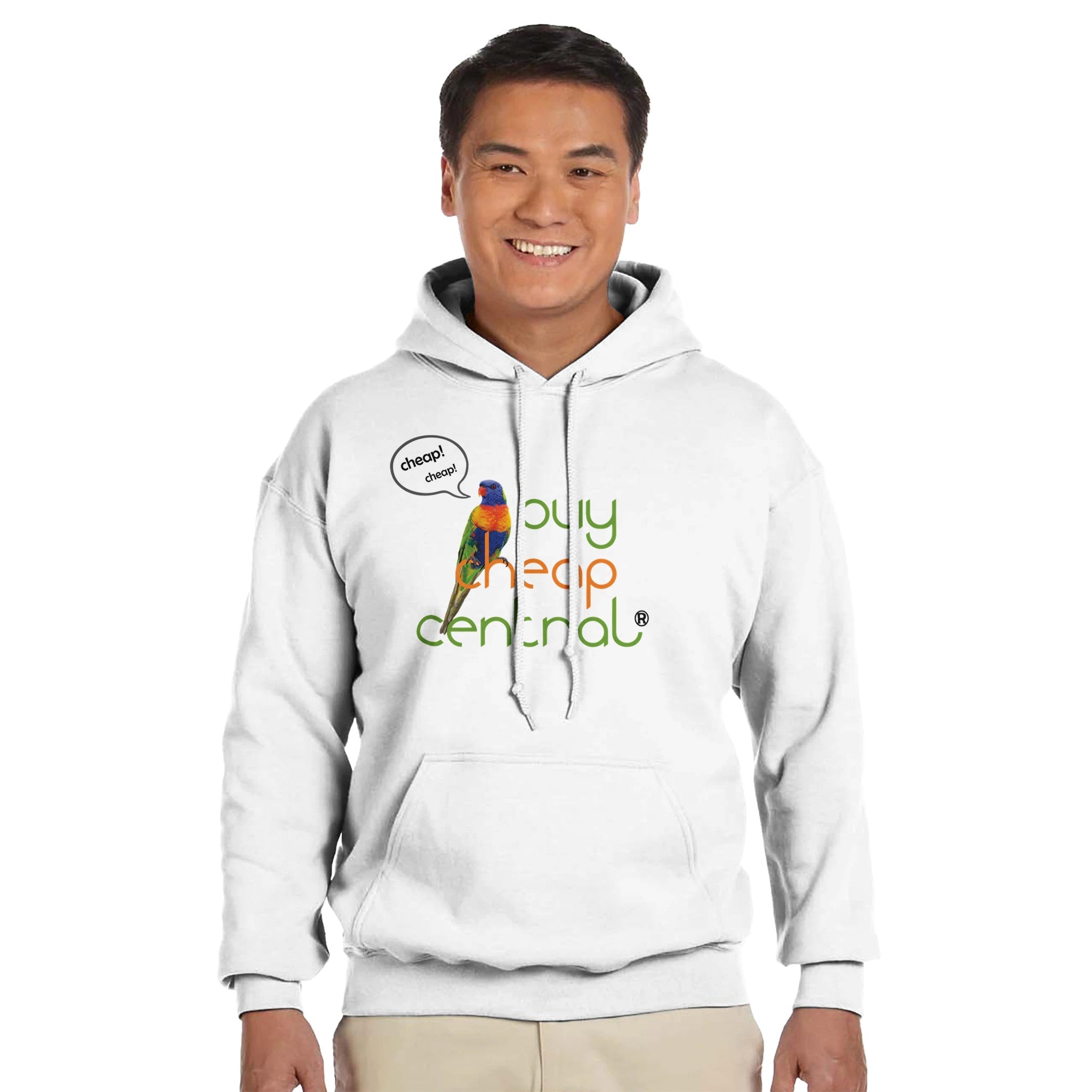 Classic Unisex Pullover Hoodie | Gildan® 18500 White