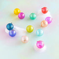 Glitterville 5" Rainbow Stubble Glass Ornament