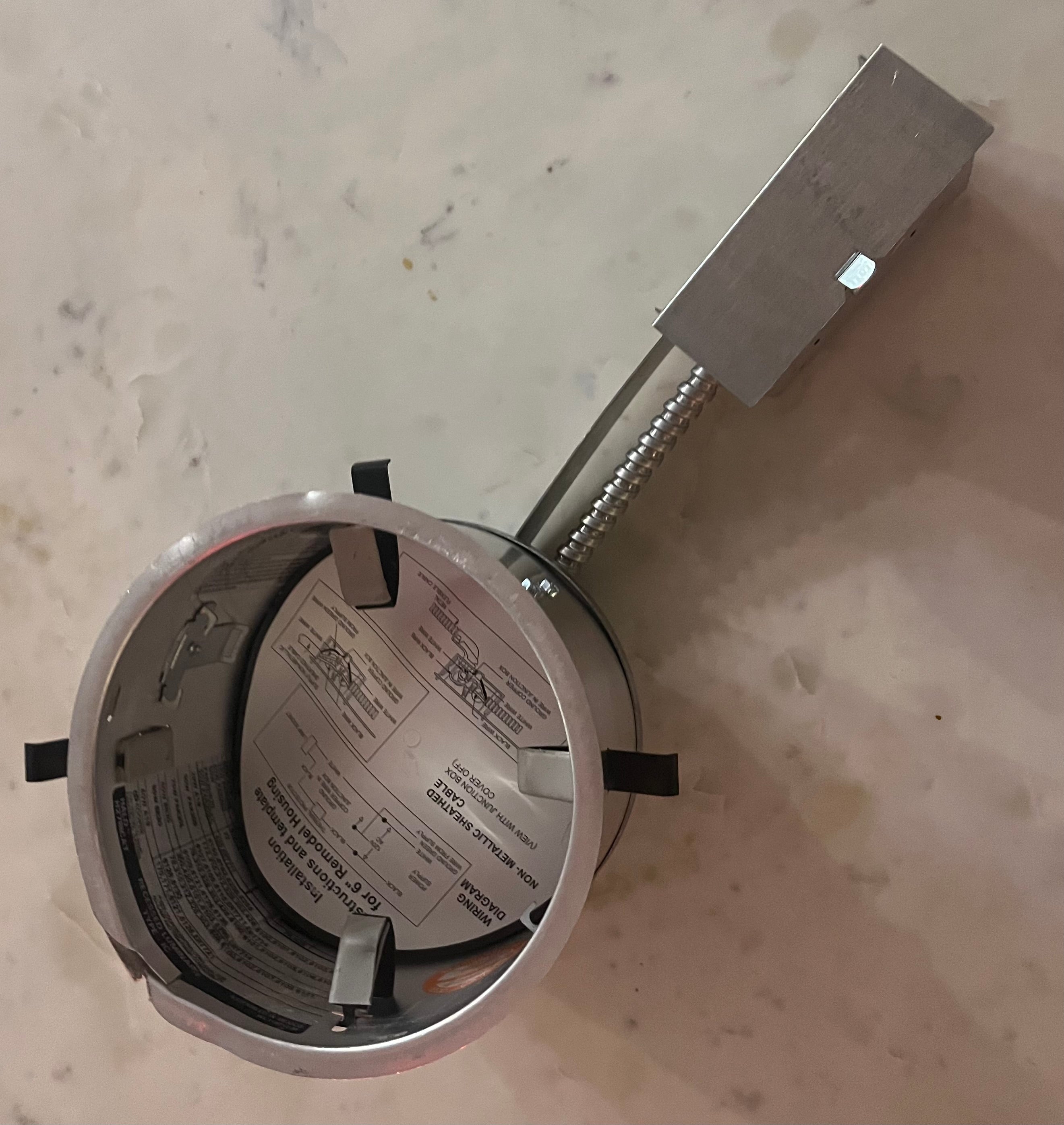 HALO H27 6 in. Aluminum Recessed Lighting Housing for Remodel Shallow Ceiling, Insulation Contact, Air-Tite