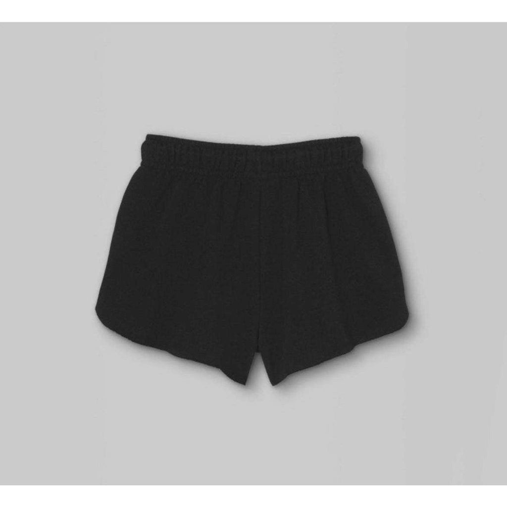 High-Rise Dolphin Shorts - Wild Fabler Black Small