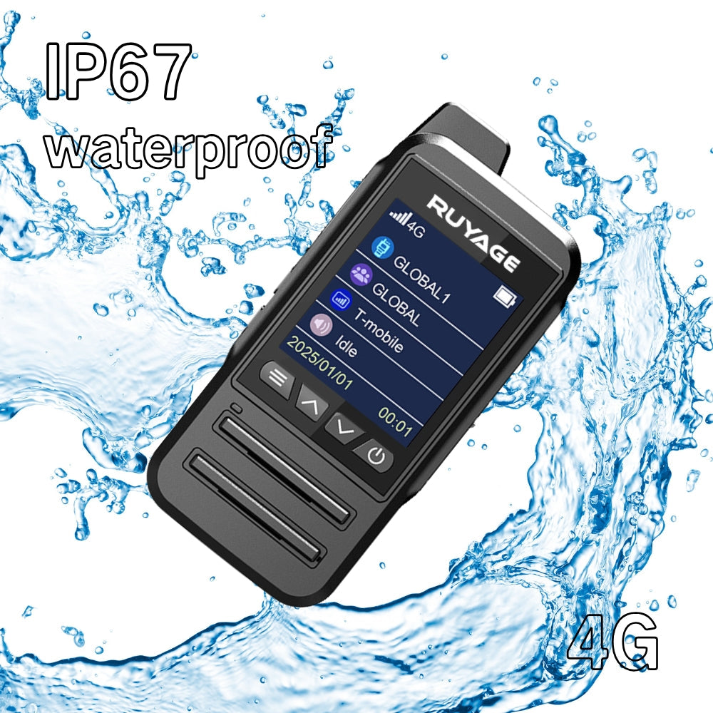 Ruyage Radio Nationwide PTT Waterproof Walkie-Talkie(CT68)