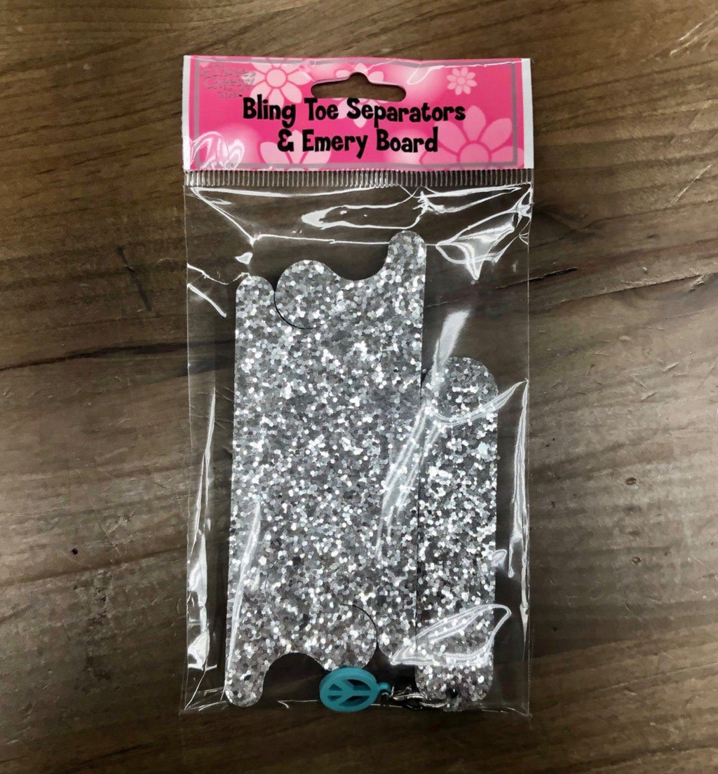 Bling Toe Separator Emery Board