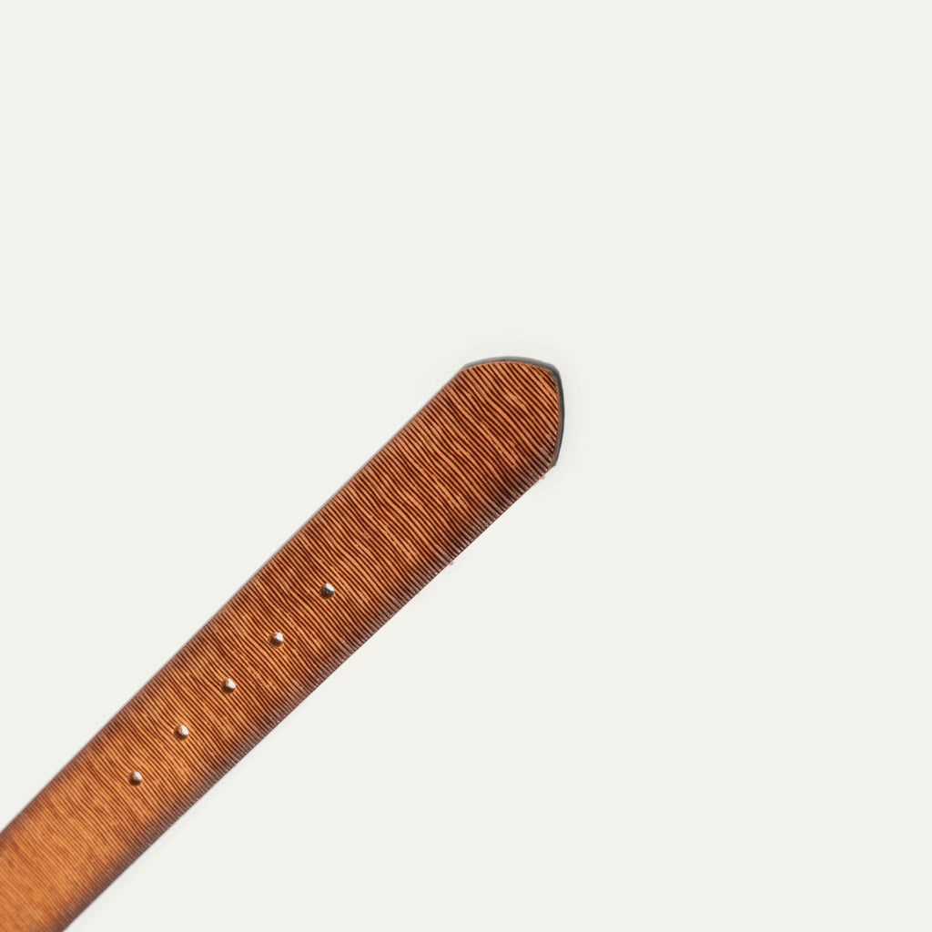 WOOD GRAIN EMBOSSED BELT
