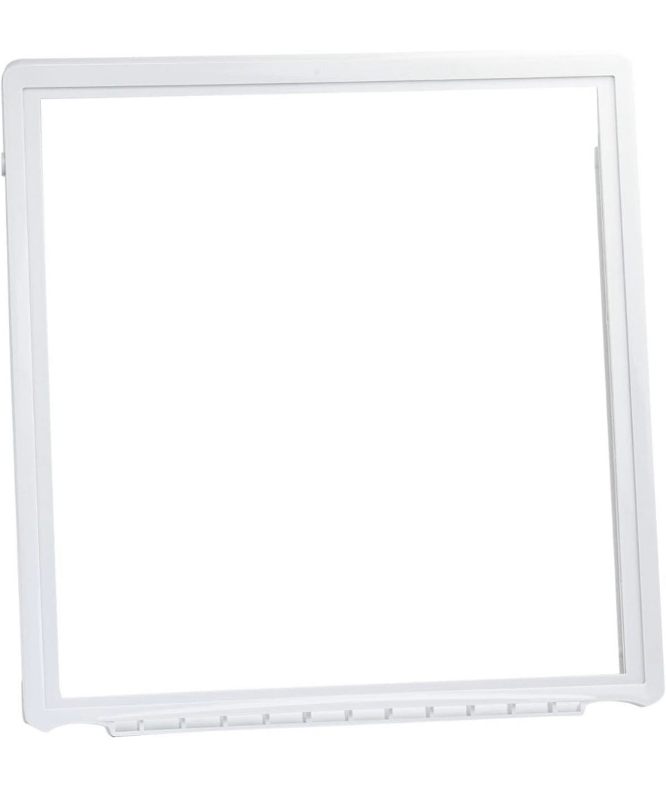 Open Box folosem 241969501 Refrigerator Shelf Frame (Without Glass) Crisper Pan Cover For Frigidaire (Electrolux) Refrigerator,Delicatessen Drawer Cov