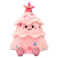 Glitter Pink Plush Christmas Tree