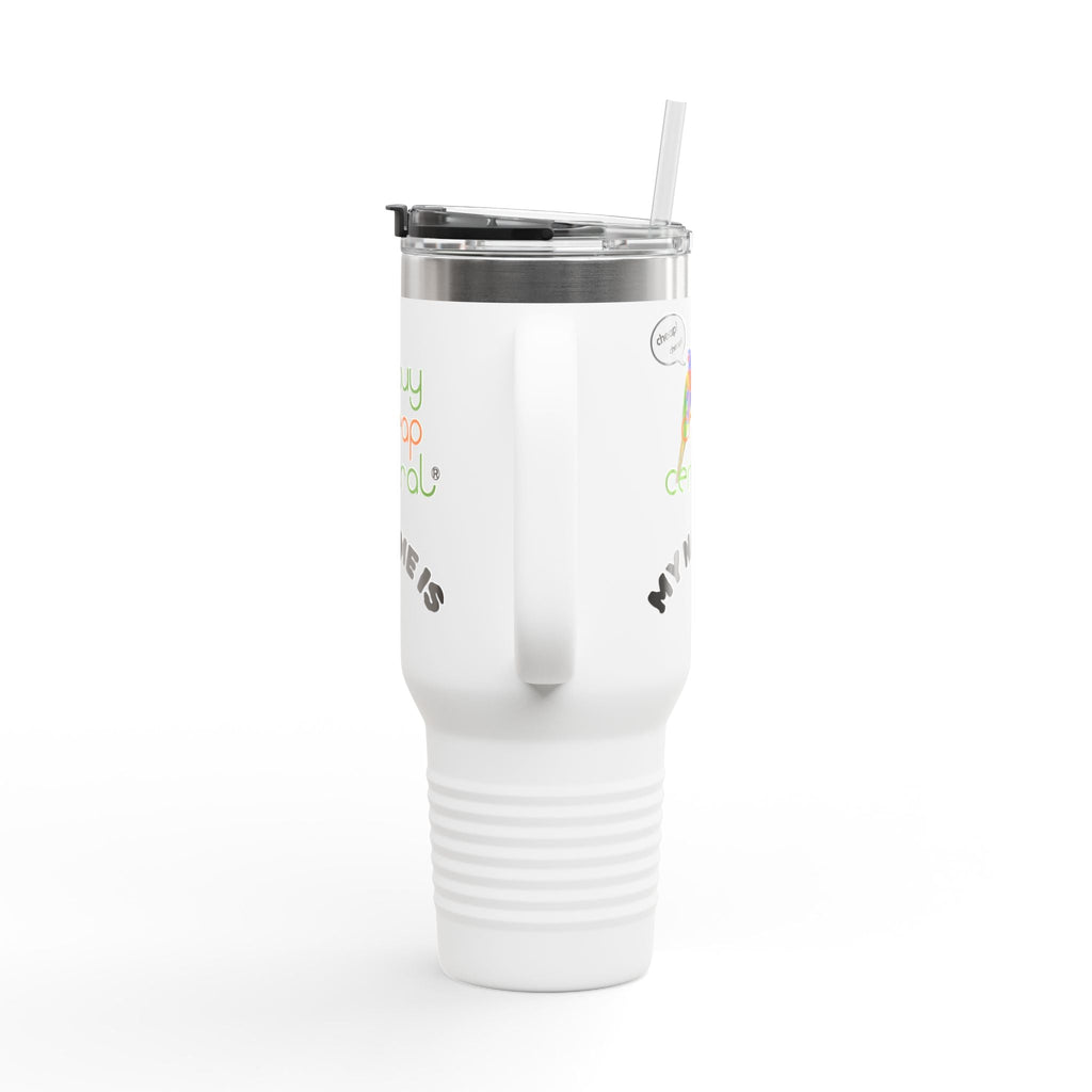 Personalized Insulated Travel Mug, 40oz - Ideal Gift for Homies, Customizable Drinkware, Perfect for Camping, Office, and Parties