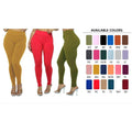 SOLID SEAMLESS LEGGINGS - PLUS