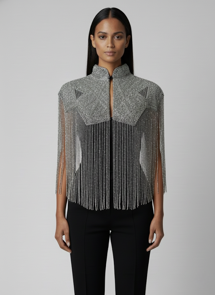 Argent Line Cape