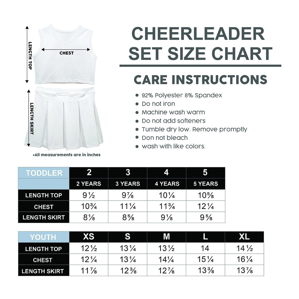 Ole Miss Bulldogs Cheer Uniform