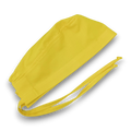 Solid yellow Skull tie-back style surgical scrub cap by Paradise Caps.