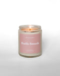 Bath Bomb Candle | Citrus + Jasmine + Patchouli