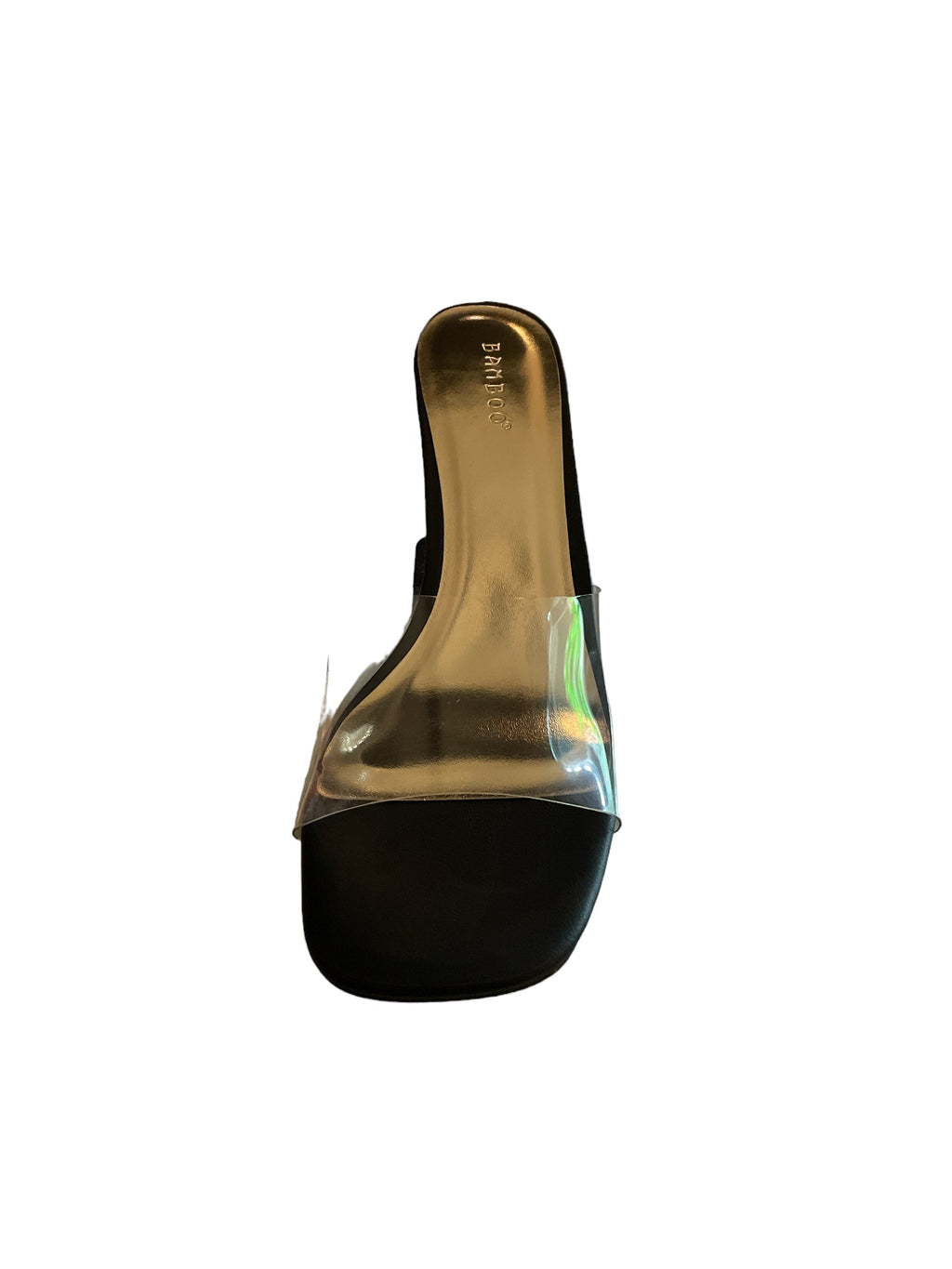 BAMBOO Lucent-01 Small Clear Heel