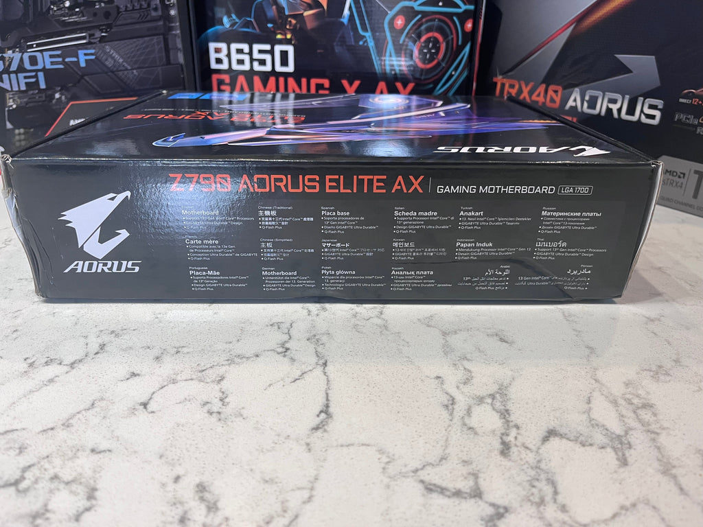 GIGABYTE Z790 AORUS Elite AX (LGA 1700/ Intel Z790/ ATX/ DDR5/ Quad