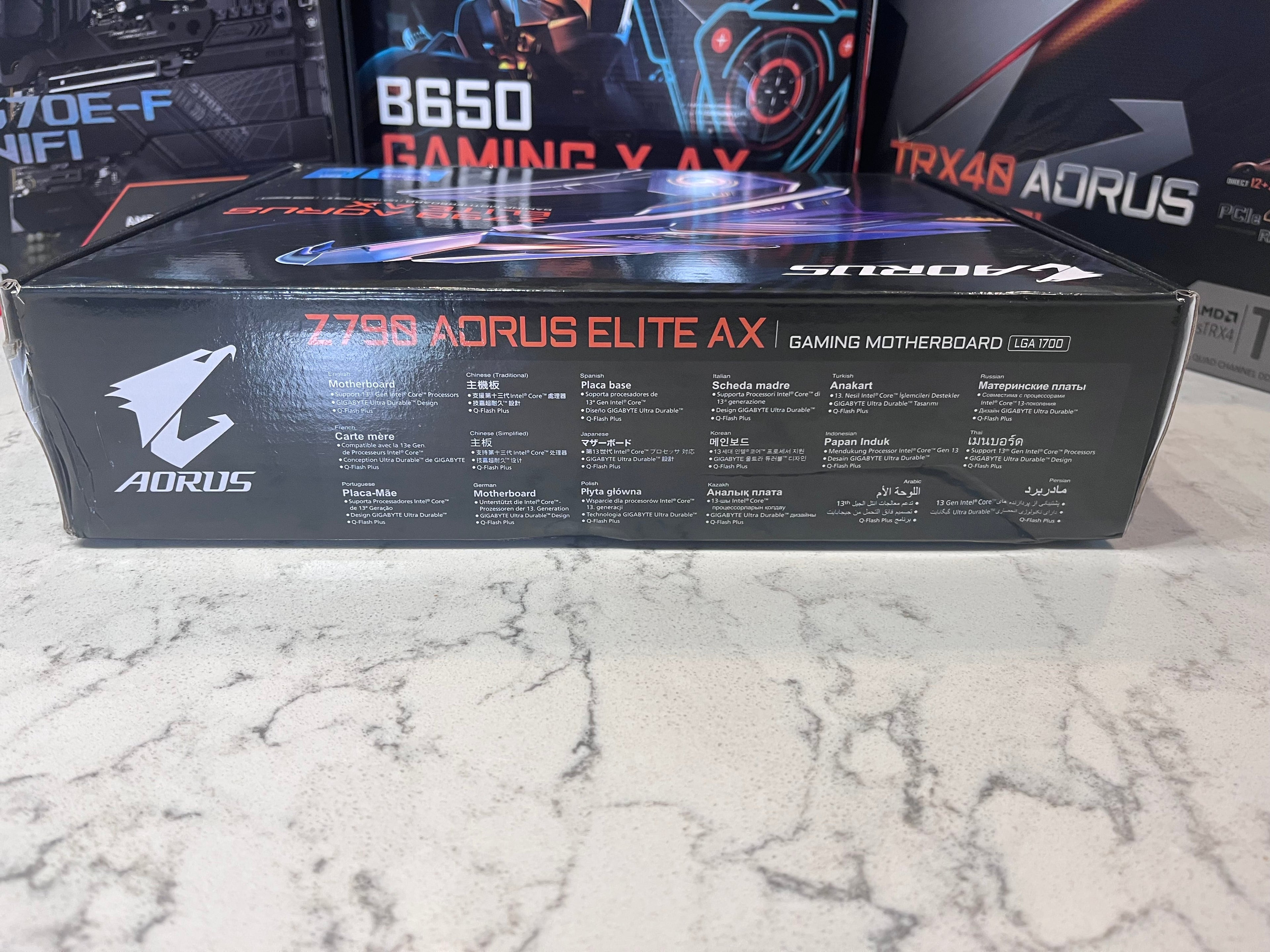 GIGABYTE Z790 AORUS Elite AX (LGA 1700/ Intel Z790/ ATX/ DDR5/ Quad