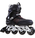 JetHok Fitness Inline Skate, Professional Aluminum Inline Rollerskates Outdoor (Black and Red, Size 7-11)
