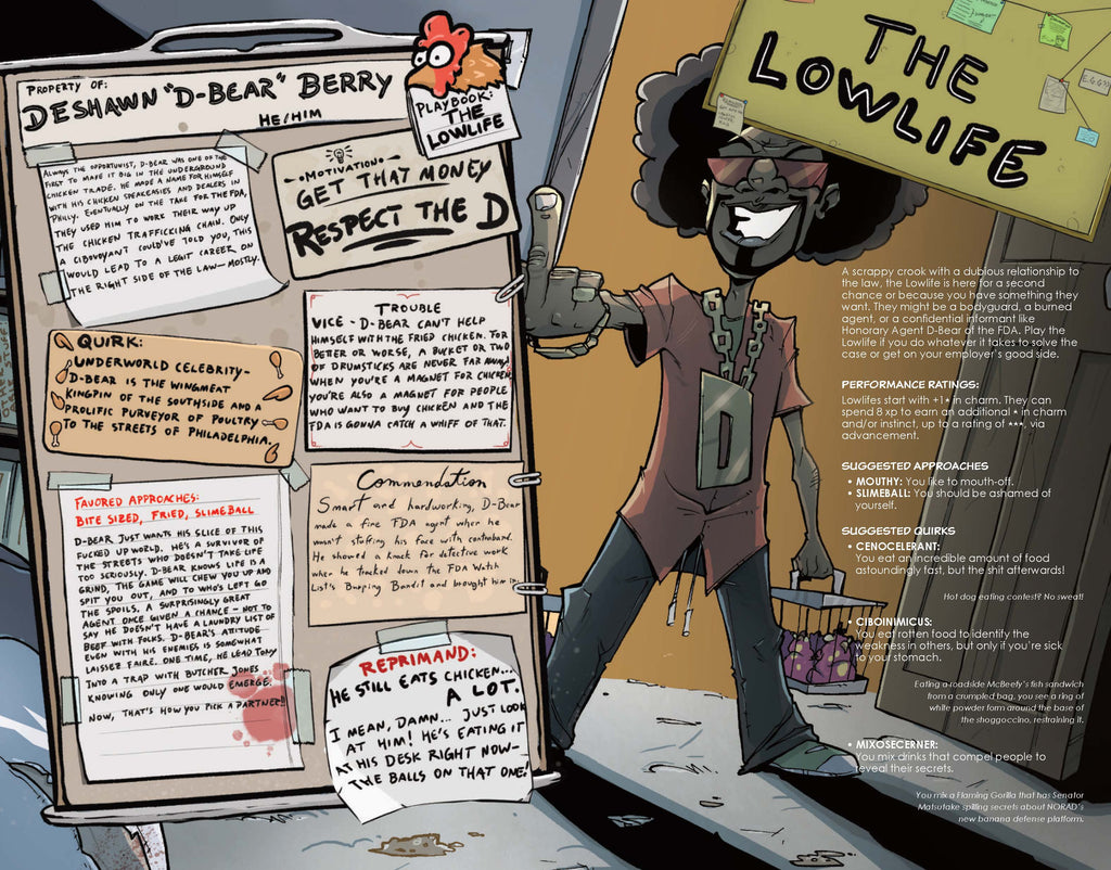 CHEW: The Roleplaying Game (RPG Book + PDF)
