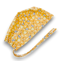 Candy Corn Skull tie-back style surgical scrub cap for men by Paradise Caps.