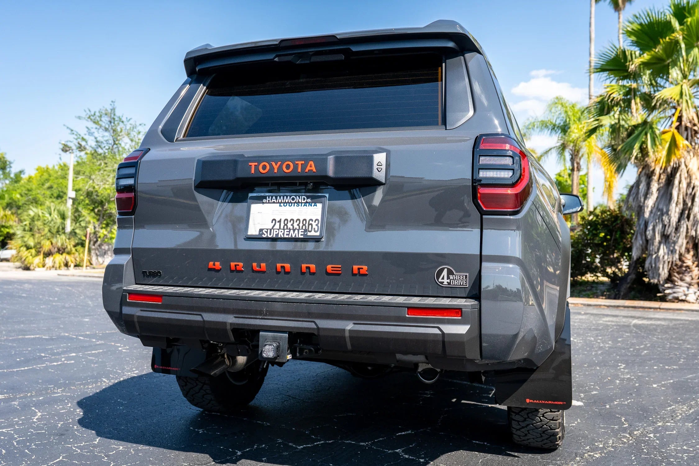4RUNNER Rear Hatch Liftgate Emblem Overlays - 2025+ 4Runner