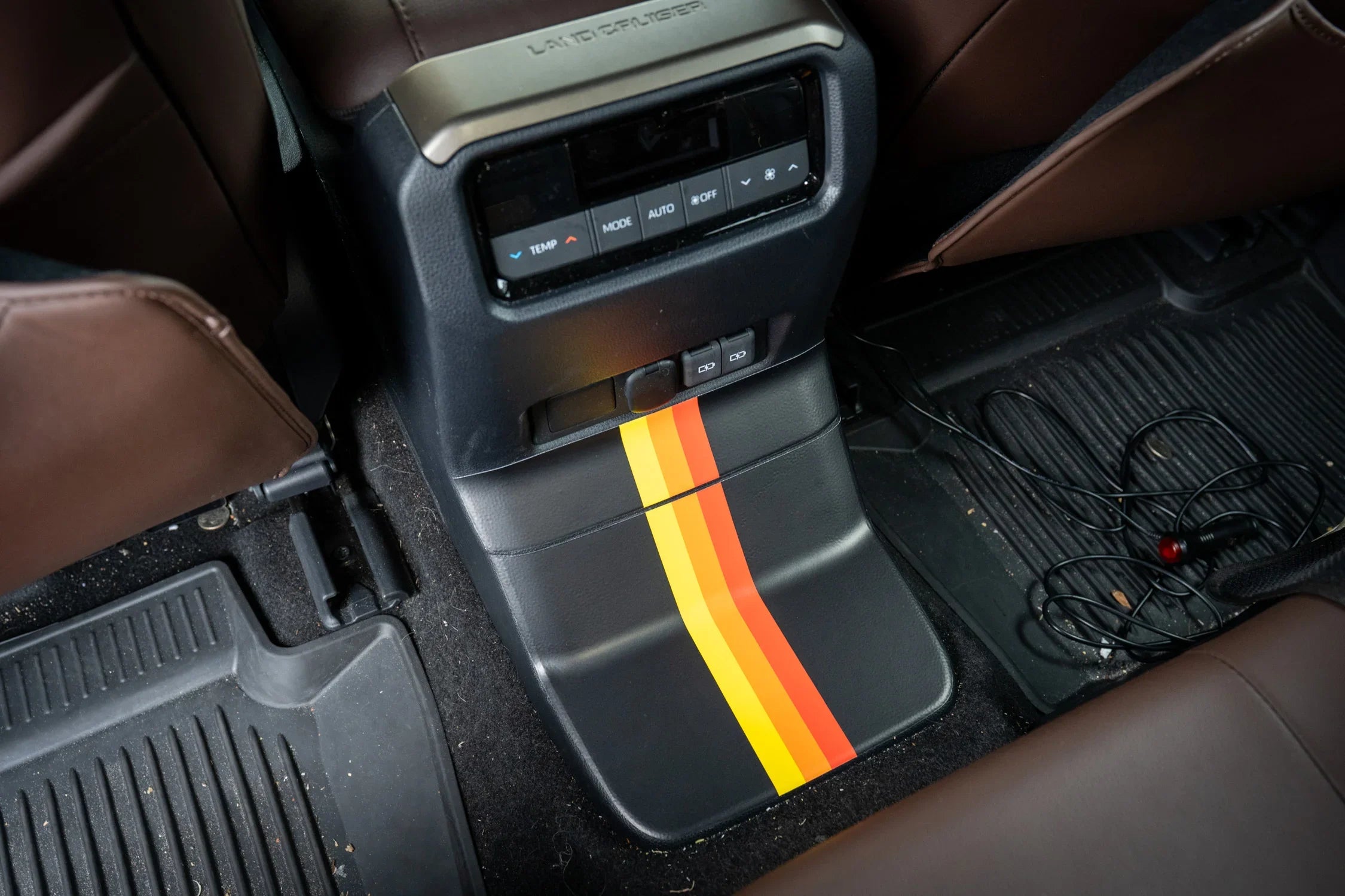 Heritage Rear Center Console Panel Protection - 2024+ Land Cruiser