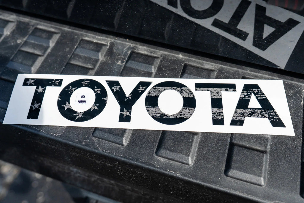 TOYOTA Freedom Series Rear Hatch Liftgate Emblem Inlays - 2025+ 4Runner