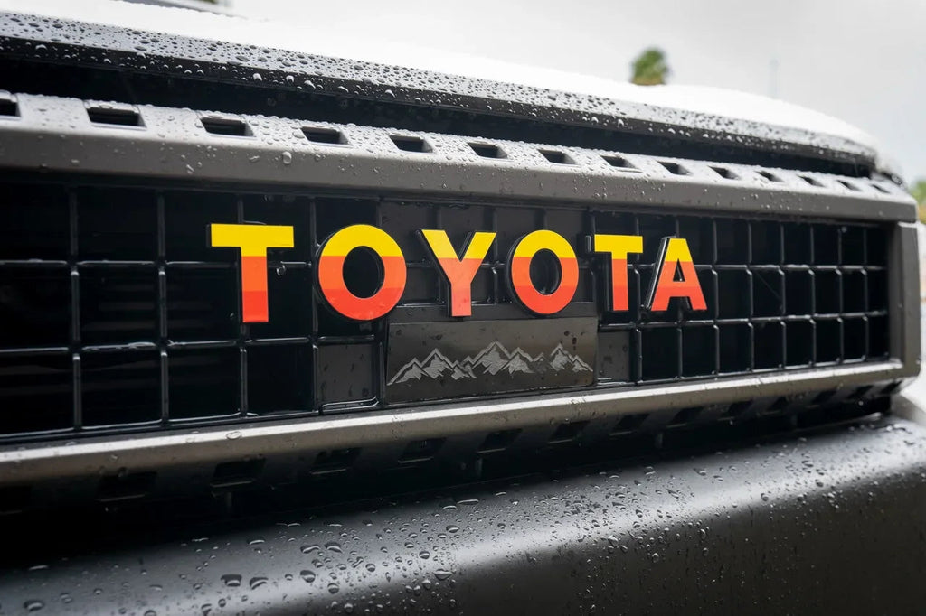 TOYOTA Front Grille Emblem Kit - 2024+ Land Cruiser / 07-14 FJ Cruiser