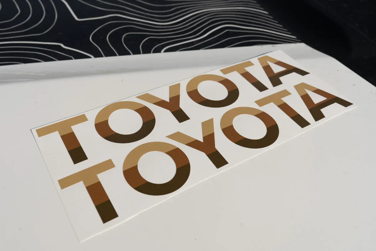 TOYOTA Front Grille Emblem Kit - 2024+ Land Cruiser / 07-14 FJ Cruiser
