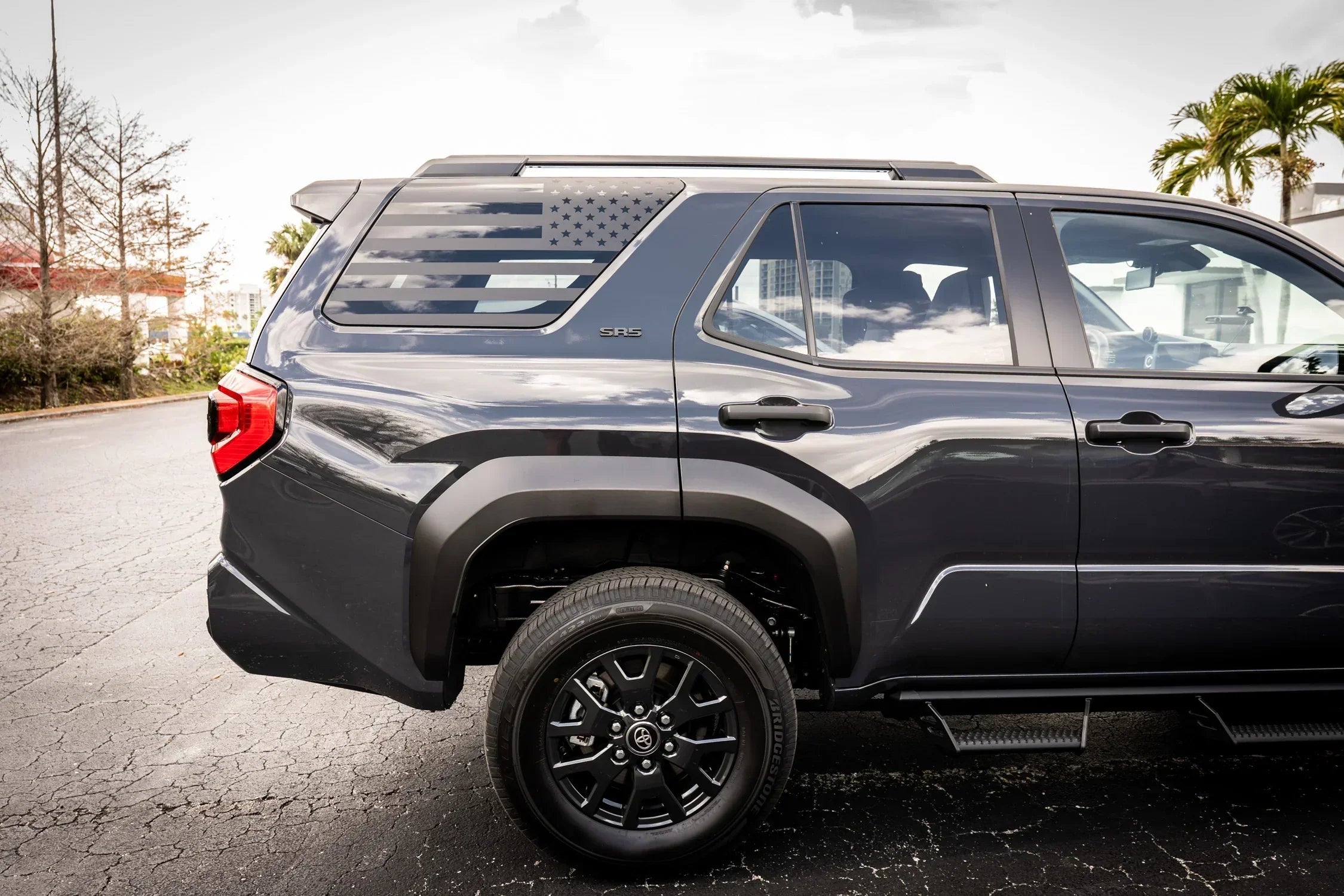 American Flag Rear Window Overlays - 2025+ 4Runner