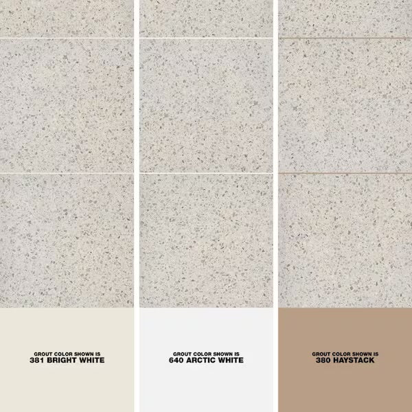 Open Box  EMSER TILE Terazio Bianco Matte 11.81 in. x 23.62 in. Porcelain Floor and Wall Tile (11.628 sq. ft./Case