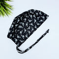 Butterflies Skull tie-back style surgical scrub cap for men by Paradise Caps.
