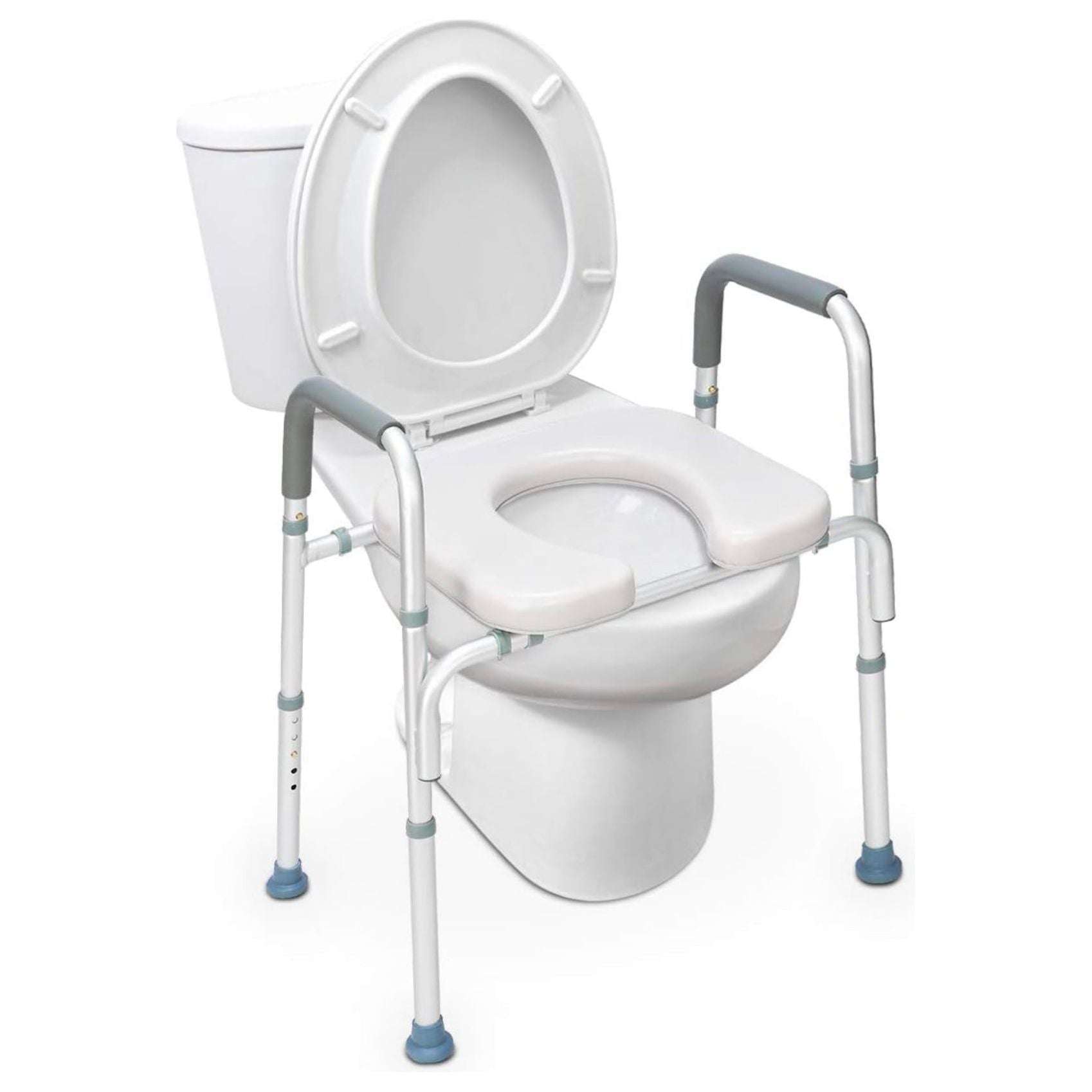Raised Toilet Seat 300lb Heavy Duty Medical Raised Homecare Commode