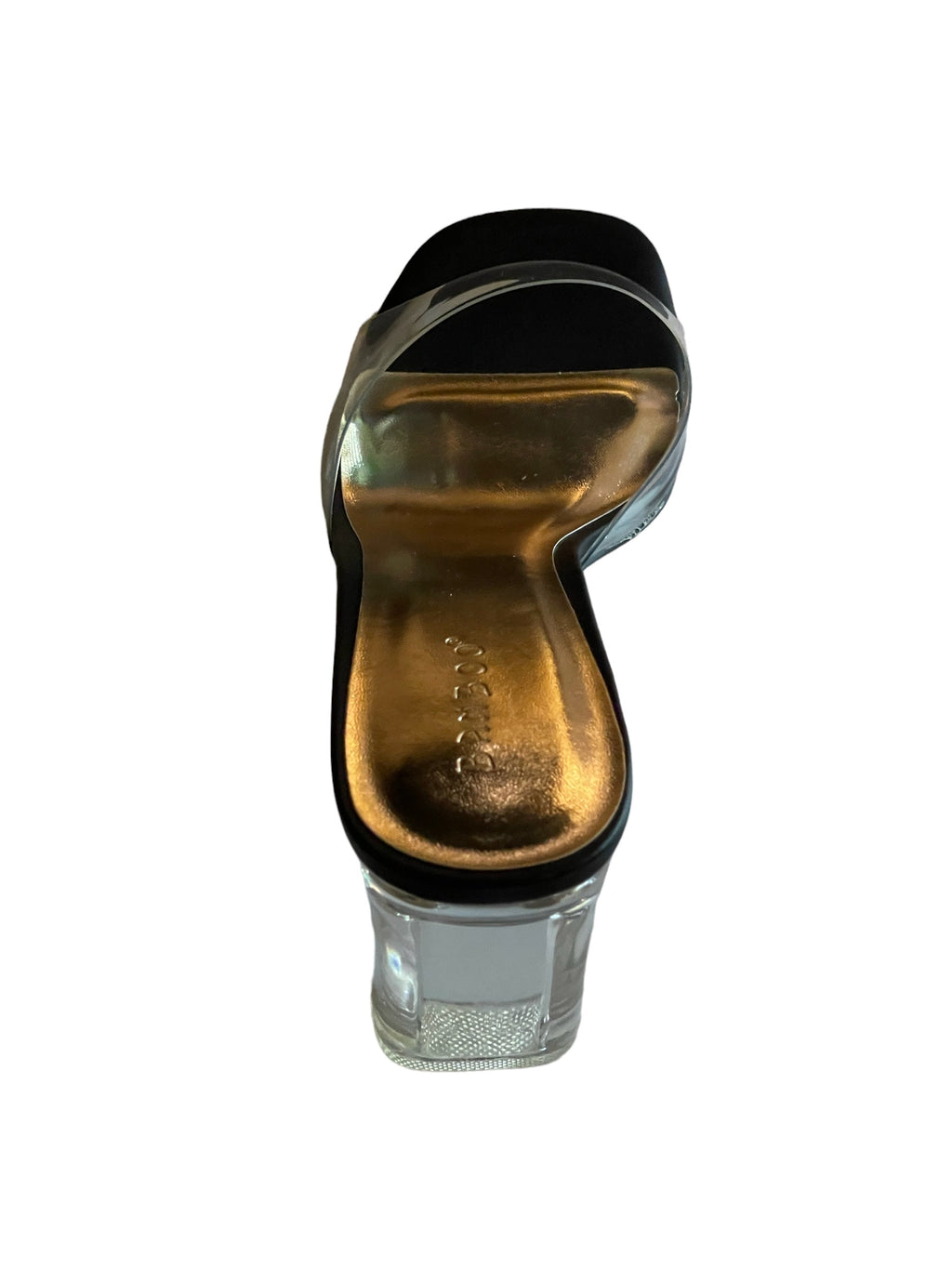 BAMBOO Lucent-01 Small Clear Heel