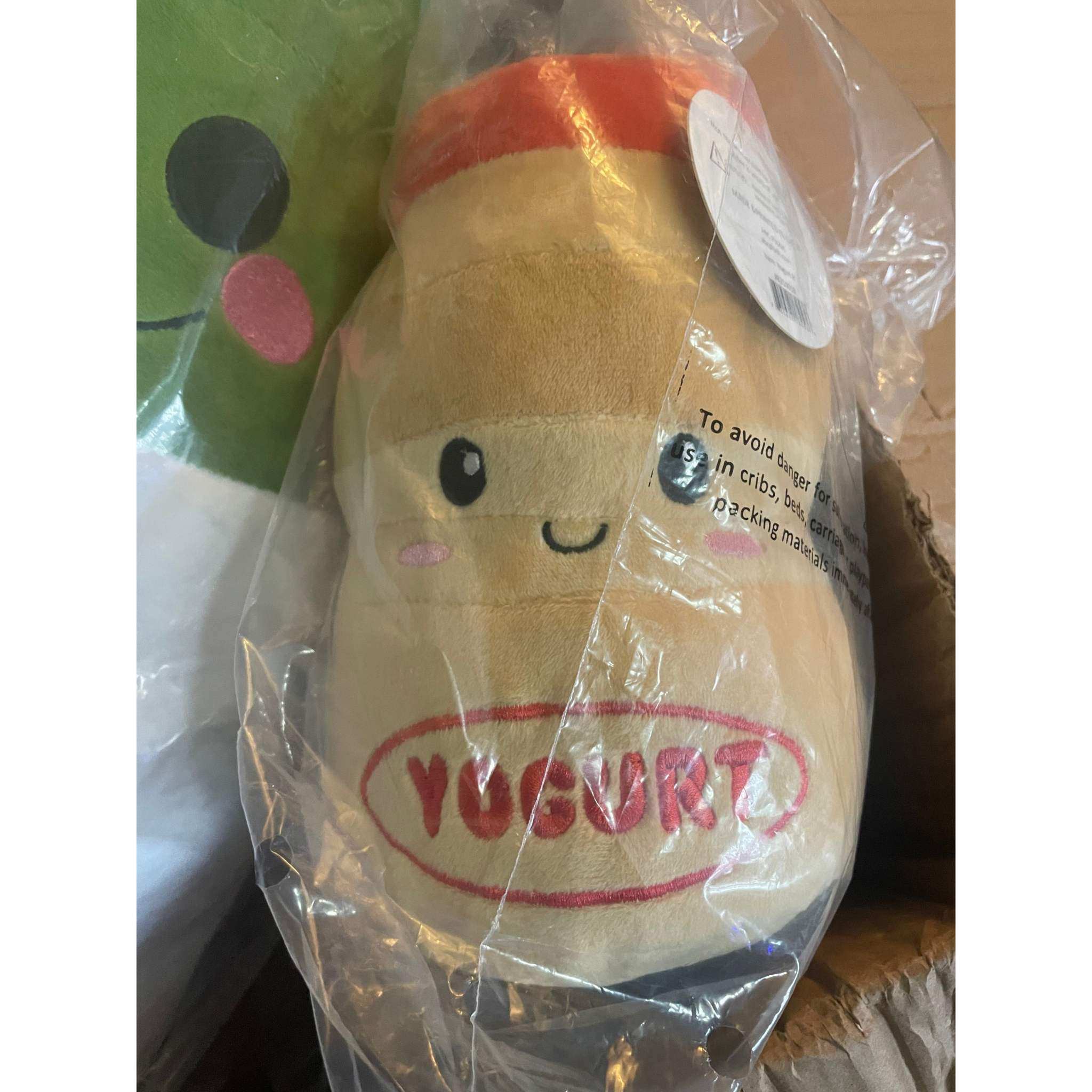 Yogurt Drink Plush 8 Soft Cute Huggable Design