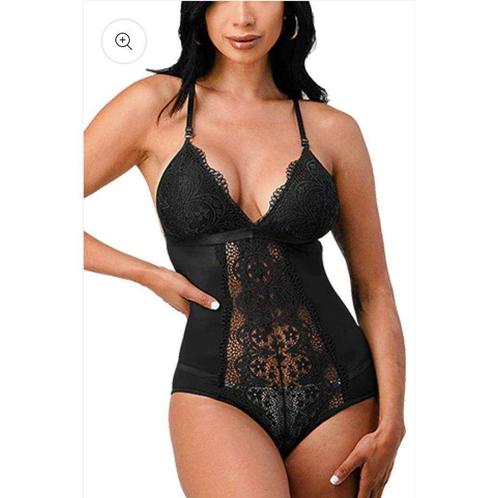 LACE BRALETTE BODYSUIT SIZE